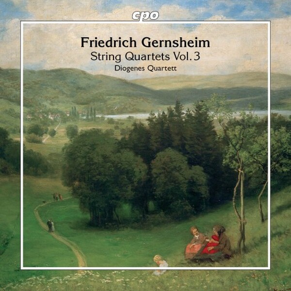 Gernsheim: String Quartets Vol.3