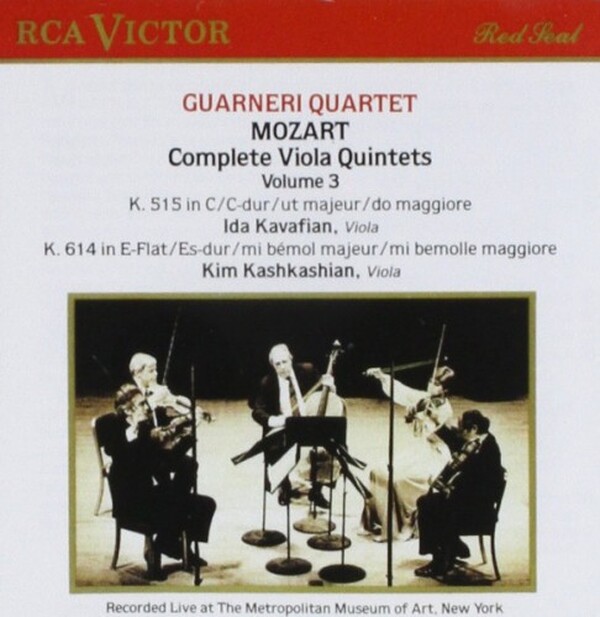 Mozart - Complete Viola Quintets vol.3