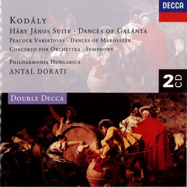 Kod�ly: H�ry J�nos Suite/Dances of Gal�nta/Peacock Variations, etc.