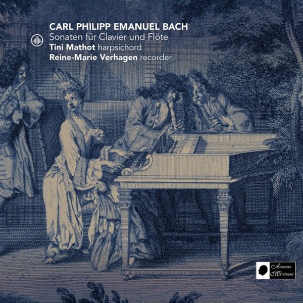 CPE Bach: Sonatas for Keyboard and Flute