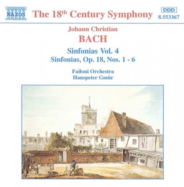 JC Bach - Sinfonias vol. 4