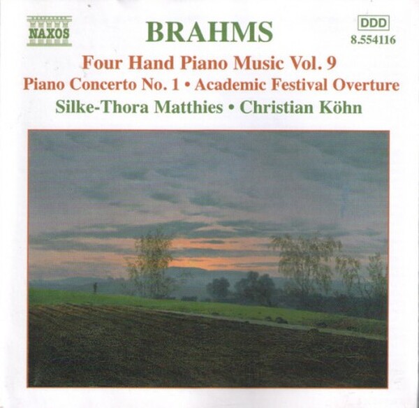 Brahms - Four Hand Piano Music vol. 9