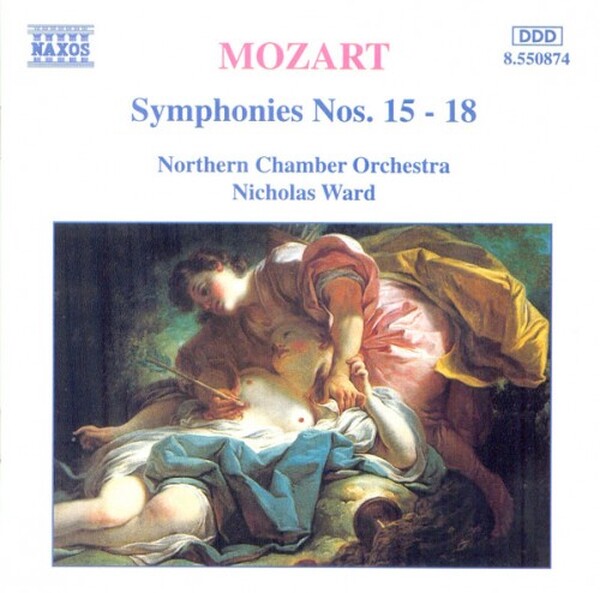 Mozart - Symphonies Nos. 15-18 (USED) | Naxos 8550874