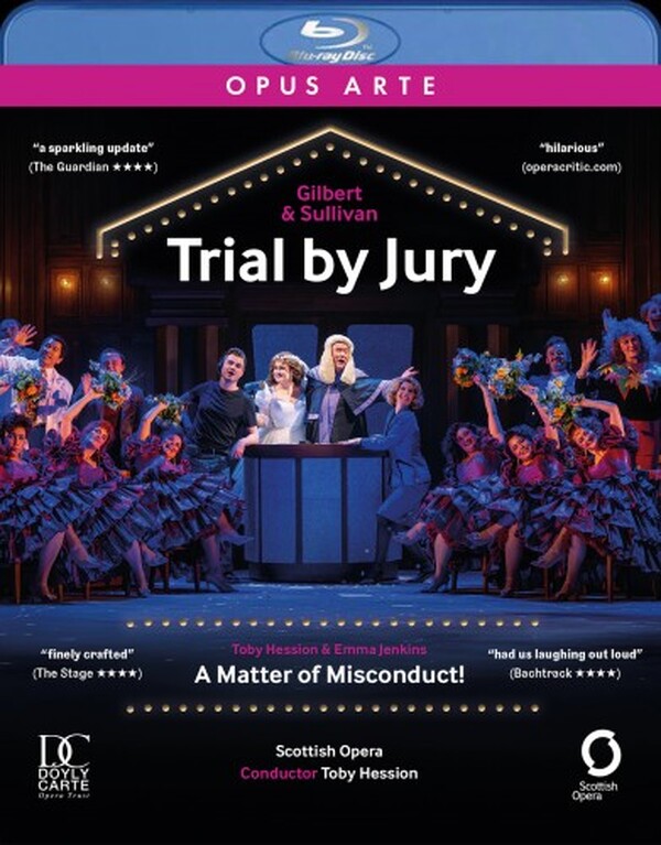 Gilbert & Sullivan: Trial by Jury; Jenkins & Hession: A Matter of Misconduct (Blu-ray)