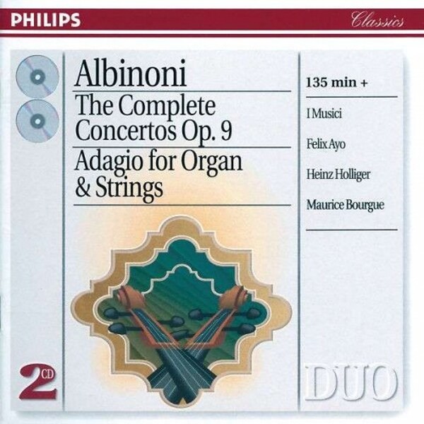 Albinoni - Concerti op.9, Adagio for Organ & Strings