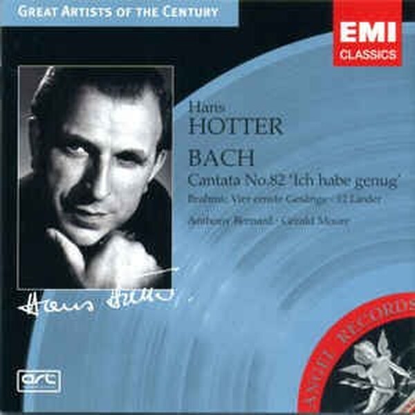 Hans Hotter - Bach, Brahms (USED) | EMI - Great Artists of the Century 5628072