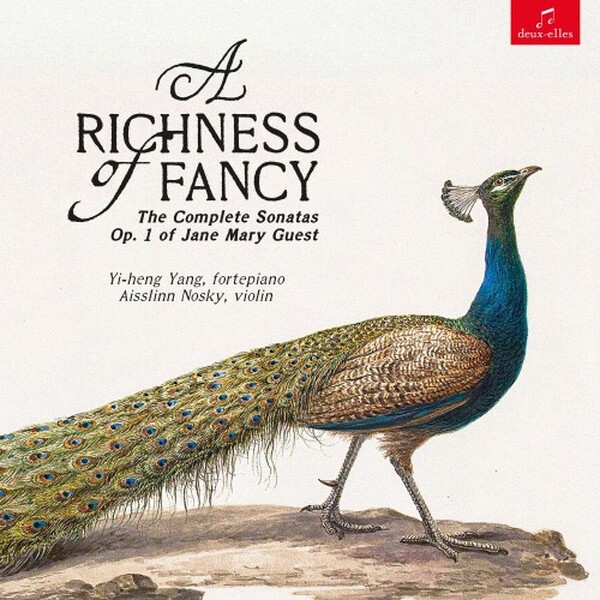 JM Guest: A Richness of Fancy - Complete Sonatas for Keyboard and Violin, op.1