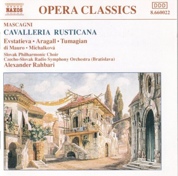 Mascagni - Cavalleria Rusticana (USED) | Naxos - Opera 8660022 Mascagni - Cavalleria Rusticana (USED) | Naxos - Opera 8660022