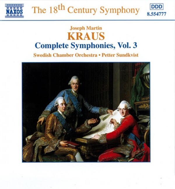 Kraus - Symphonies Vol 3 (USED) | Naxos 8554777 Kraus - Symphonies Vol 3 (USED) | Naxos 8554777