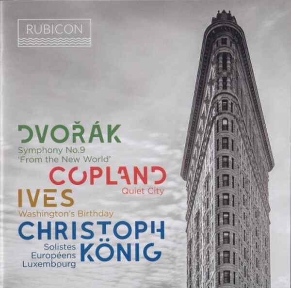 Dvorak - Symphony no.9; Copland - Quiet City; Ives - Washington�s Birthday (USED)