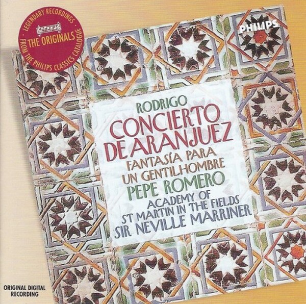 Rodrigo - Concierto de Aranjuez, Fantas�a para un gentilhombre, etc (USED)