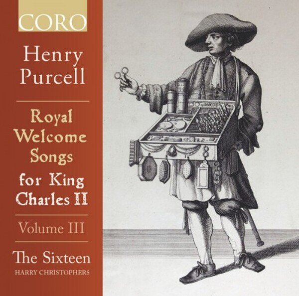 Purcell - Royal Welcome Songs for King Charles II Vol.3 (USED)