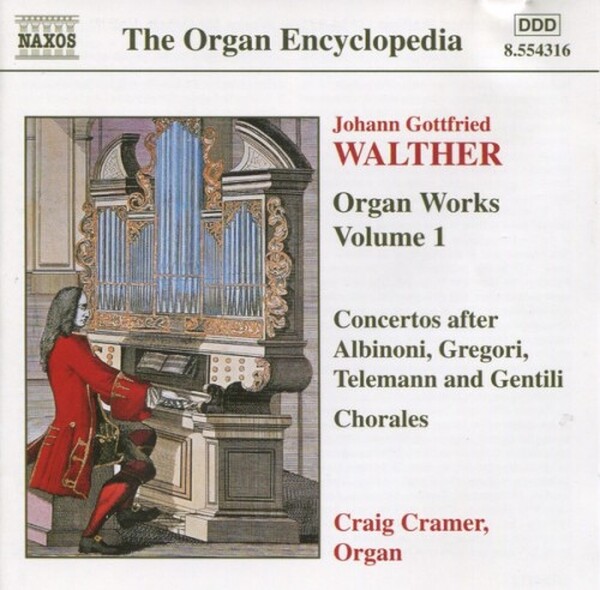 Walther - Organ Works Vol 1 (USED) | Naxos 8554316