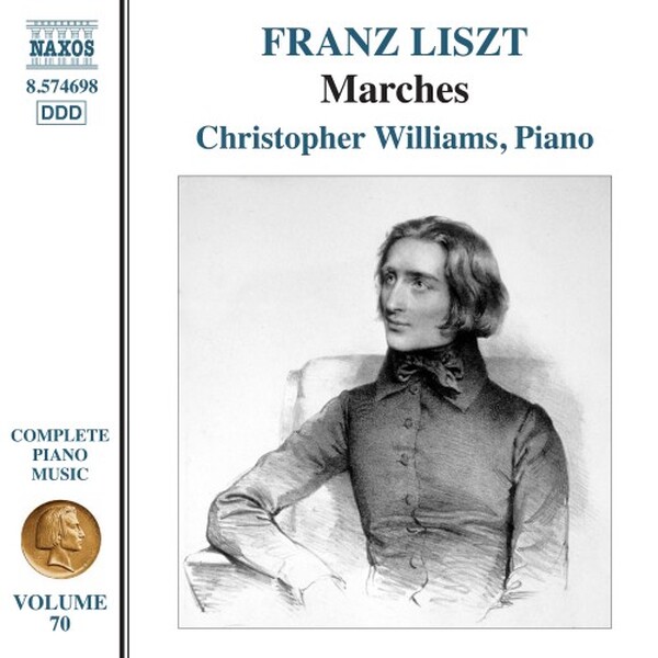 Liszt: Complete Piano Music Vol.70 - Marches | Naxos 8574698