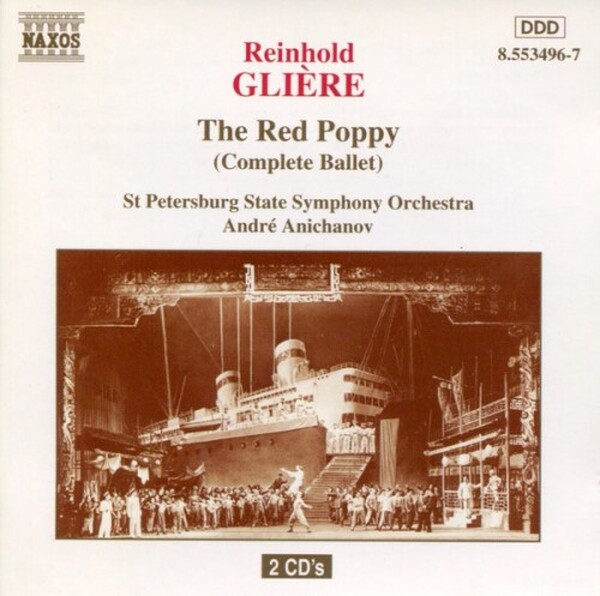 Gliere - The Red Poppy (USED) | Naxos 855349697