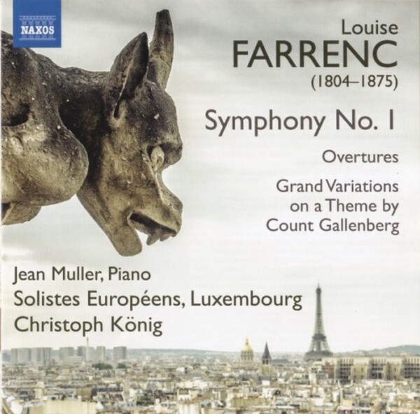 Farrenc - Symphony no.1, Overtures, Grand Variations (USED)