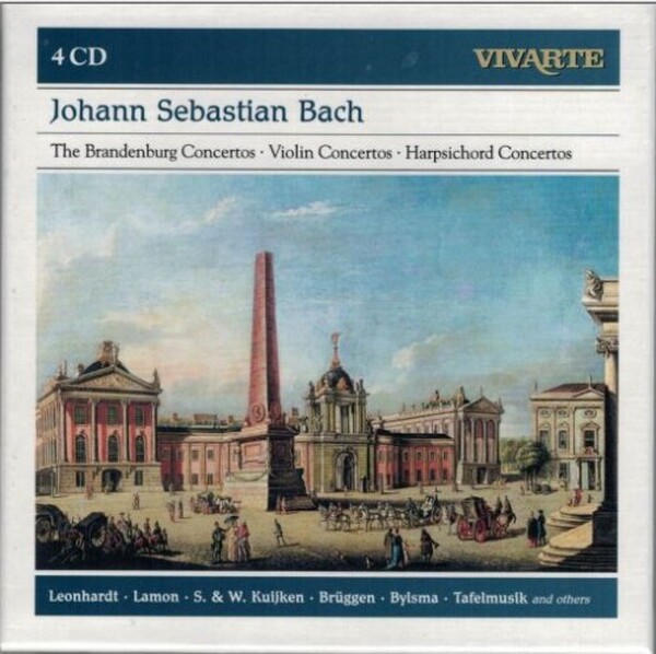 Johann Sebastian Bach - The Brandenburg Concertos & Violin Concertos & Harpsichord Concertos (USED)