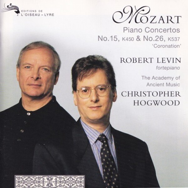Mozart Piano Concertos No. 15, K450 & No. 26, K537 Coronation