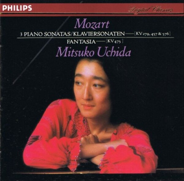 Mozart - 3 Piano Sonatas K279, K457 & K576, Fantasia K475 (USED)