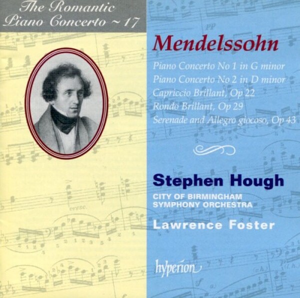 The Romantic Piano Concerto, Vol 17 - Mendelssohn (USED)