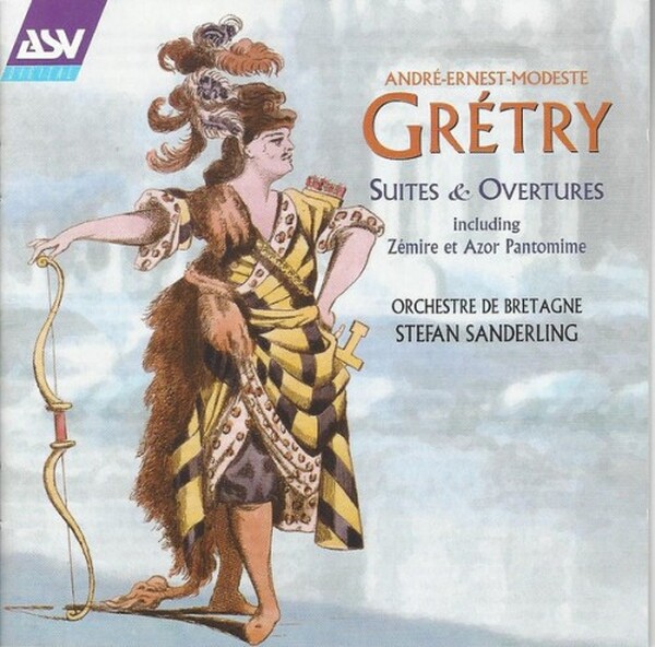 Gretry: Suites and Overtures (sealed, minor crack to front cover) (USED)