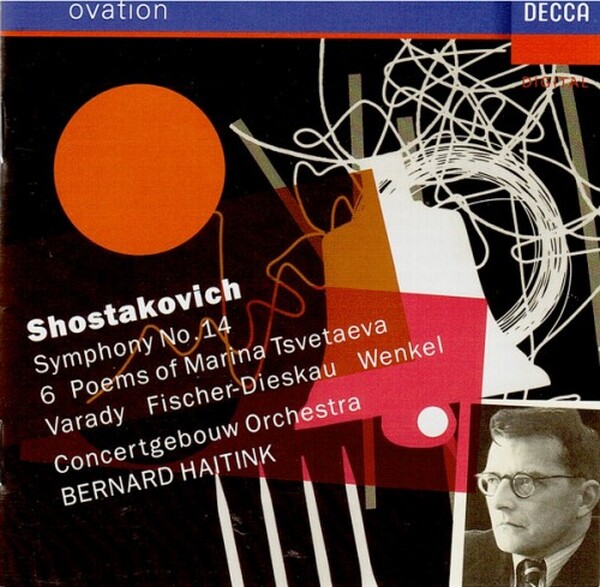 Shostakovich - Symphony no.14, 6 Poems of Marina Tsvetaeva (USED)