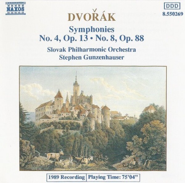 Dvor�k - Symphony Nos.4 & 8