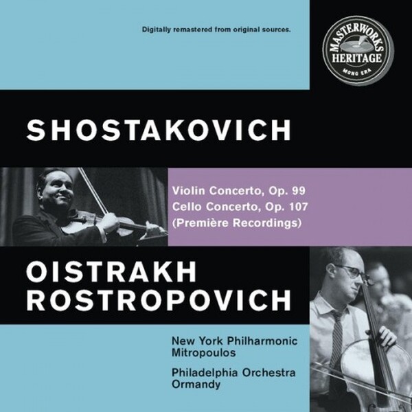 Shostakovich - Violin Concerto Op.99, Cello Concerto Op.107