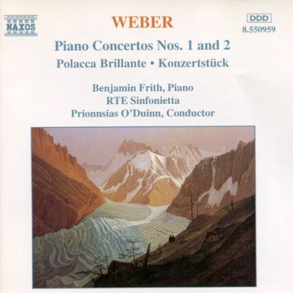Weber - Piano Concertos nos.1 & 2, Polacca Brillante, Konzertstuck (USED)