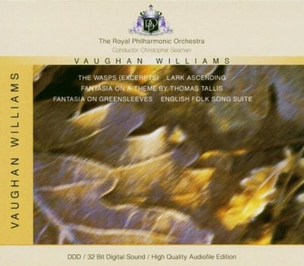 Vaughan Williams: The Wasps Excerpts & Lark Ascending & Fantasia On A Theme By Thomas Tallis & Fantasia On Greensleeves & English Folk Song Suite (USED)