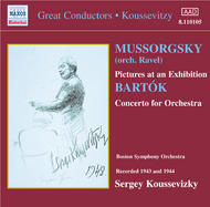 Bartok - Concerto for Orchestra, Mussorgsky - Pictures at an Exhibition | Naxos - Historical 8110105