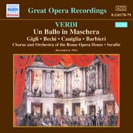 Verdi - Un Ballo In Maschera | Naxos - Historical 811017879