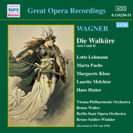 Wagner - Die Walkure Acts 1 & 2 | Naxos - Historical 811025051
