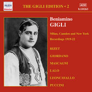 Gigli Edition vol.2 - Milan, Camden and New York Recordings (1919-1922)
