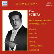 Tito Schipa - The Complete Victor Recordings vol.1 (1922-25) | Naxos - Historical 8110332