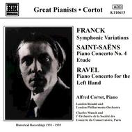 Franck, Ravel, Saint-Sans Piano Concertos | Naxos - Historical 8110613