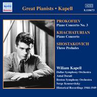 Prokofiev/Khachaturian/Shostakovich piano works - Kapell | Naxos - Historical 8110673