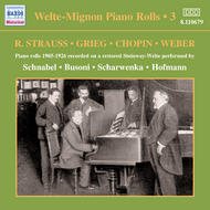 Welte-Mignon Piano Rolls vol.3