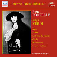 Ponselle - Sings Verdi | Naxos - Historical 8110728