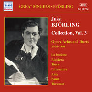 Bjorling - Collection Vol.3 - Opera Arias and Duets