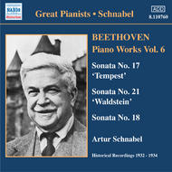 Beethoven - Piano Sonatas Vol. 6 | Naxos - Historical 8110760