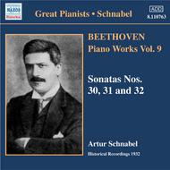 Beethoven - Piano Sonatas Vol. 9 | Naxos - Historical 8110763