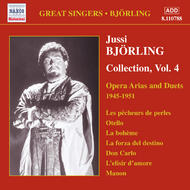 Bjorling - Collection Vol.4 - Opera Arias and Duets 1945-51