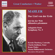 Mahler - Das Lied Von Der Erde | Naxos - Historical 8110850
