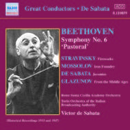 De Sabata Conducts Beethoven, Glazunov & Stravinsky