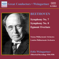 Beethoven - Symphonies 7 & 8 | Naxos - Historical 8110862