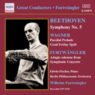 Furtwangler conducts Beethoven, Wagner & Furtwangler | Naxos - Historical 8110879