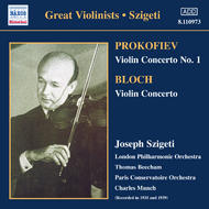 Prokofiev/Bloch - Violin Concertos, Bartok - Portrait