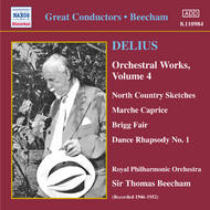 Delius - Orchestral Works vol.4 | Naxos - Historical 8110984