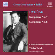 Dvorak - Symphonies 7 & 8 | Naxos - Historical 8111045